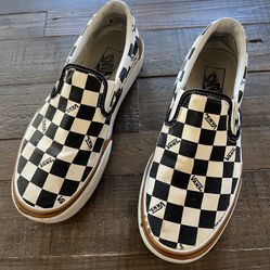 Vans Stacked Checkerboard Platform Shoe Women’s Size 8.5/9
