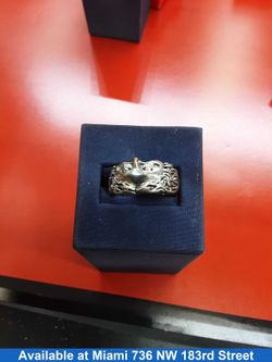 Men's Ring - Silver 6 grams Size 9.5