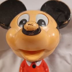 BOBBLE HEAD MICKEY WITH PULL STRING