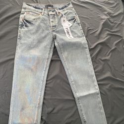 wax purple jeans 