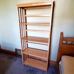 Solid Wood Bookshelf