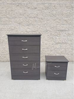 Gray Matte Bedroom Dresser Set!