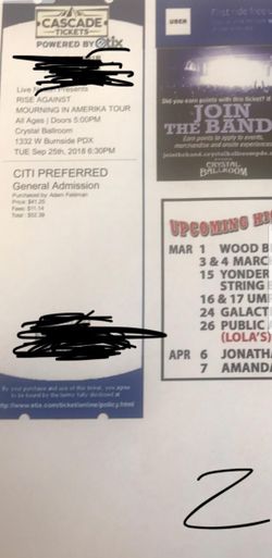 AFI tickets