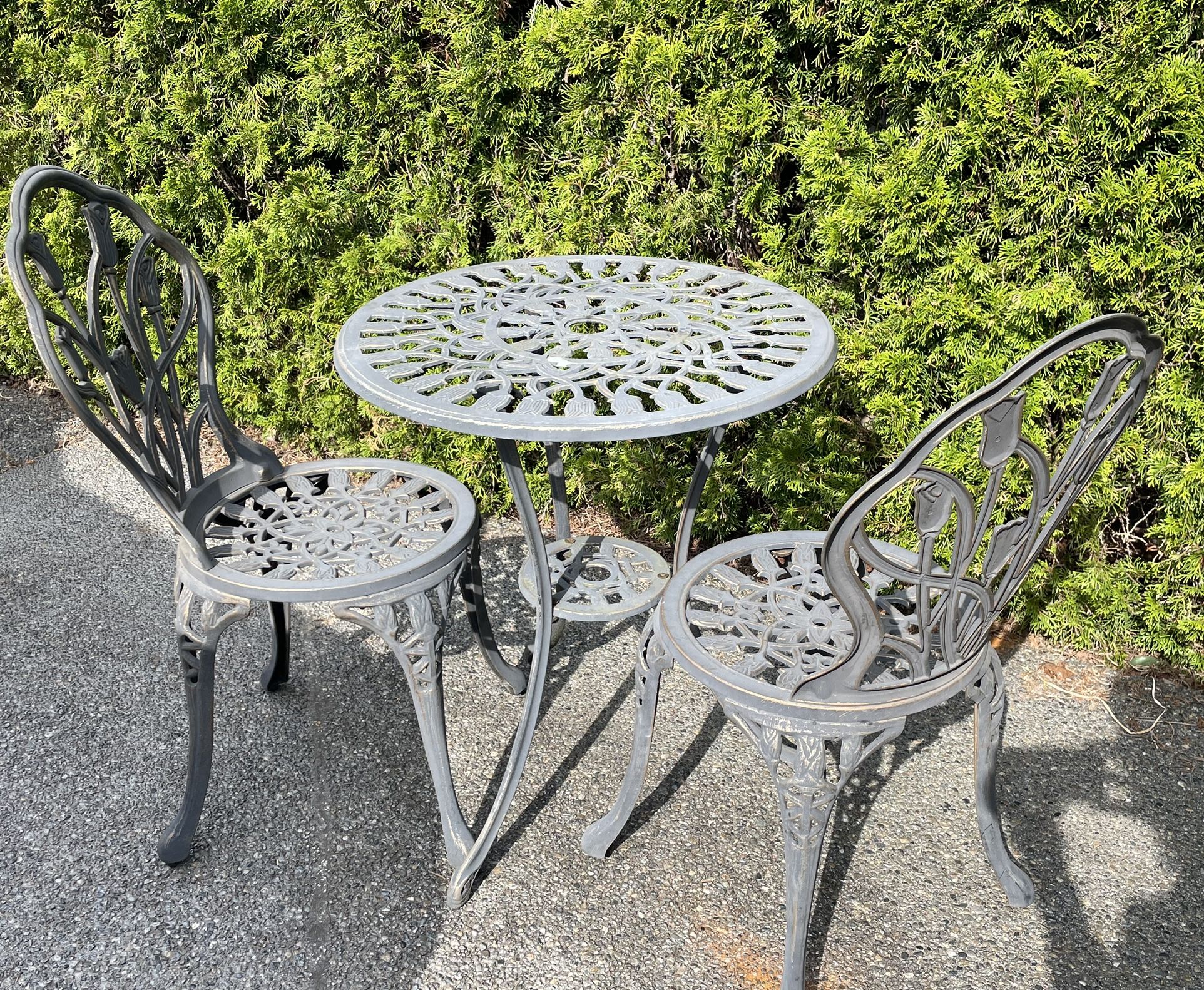 Sale Pending-Outdoor Patio Bistro Table And 2 Chairs