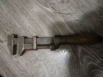 Old Wooden Handle Monkey Wrench $30 OBO