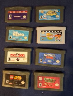 Game Boy Advance Cartridges Lot of 8