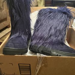 Women Mid Calf Eskimo Winter Boots