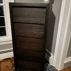Tall Dresser Brown 