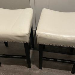 White Benches For Sale $40 For Both!