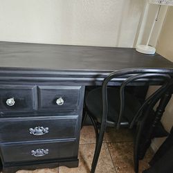 Gothic Style Desk & Chair 