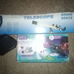 Twinstar Telescope Binoculars Moonscope Microscope