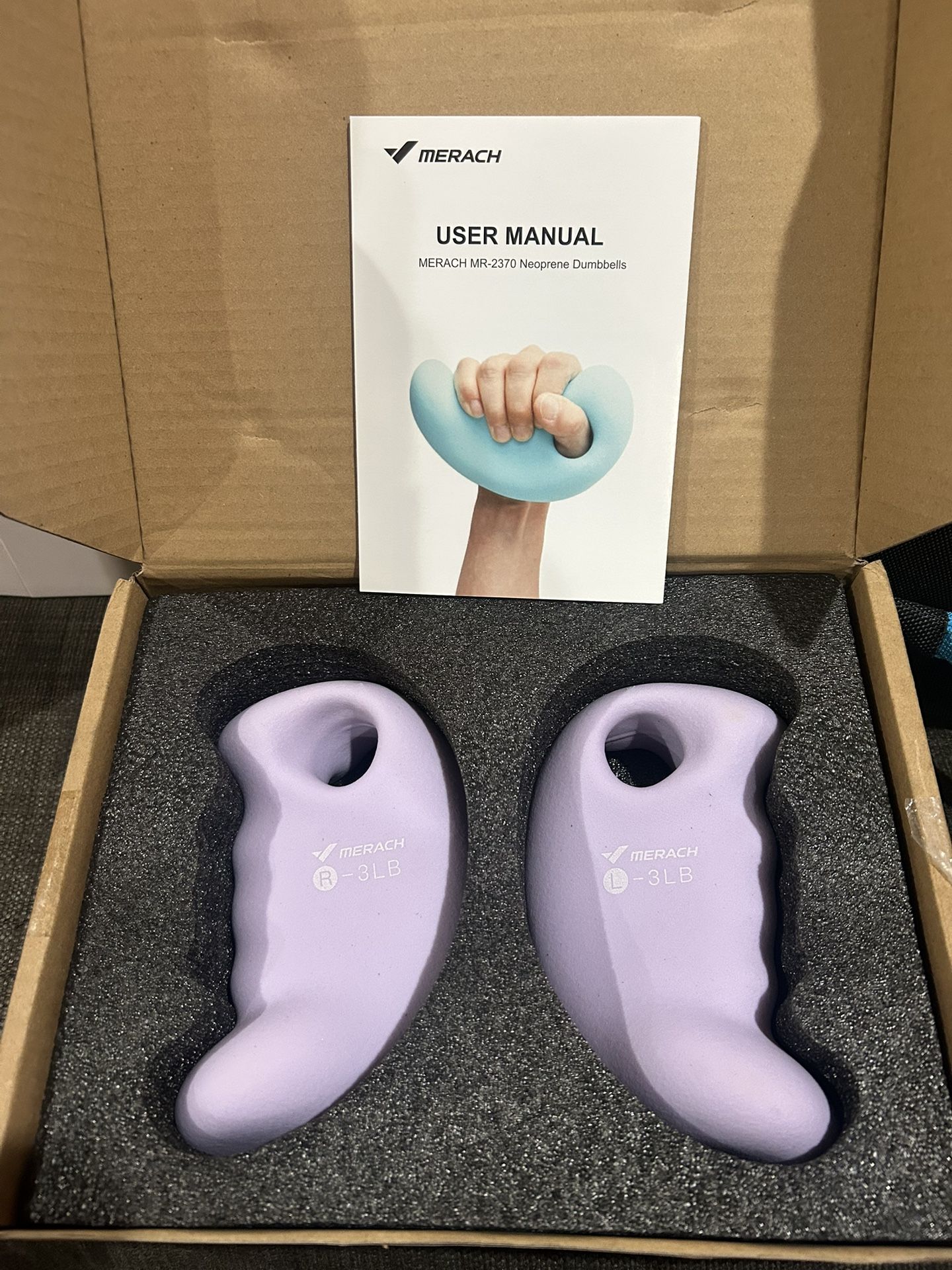 Merach Neoprene Dumbbells