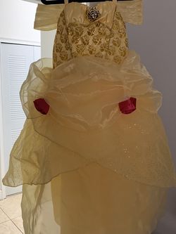 Original Belle Dress From Bibbidi Bobbidi Boutique Size 5/6