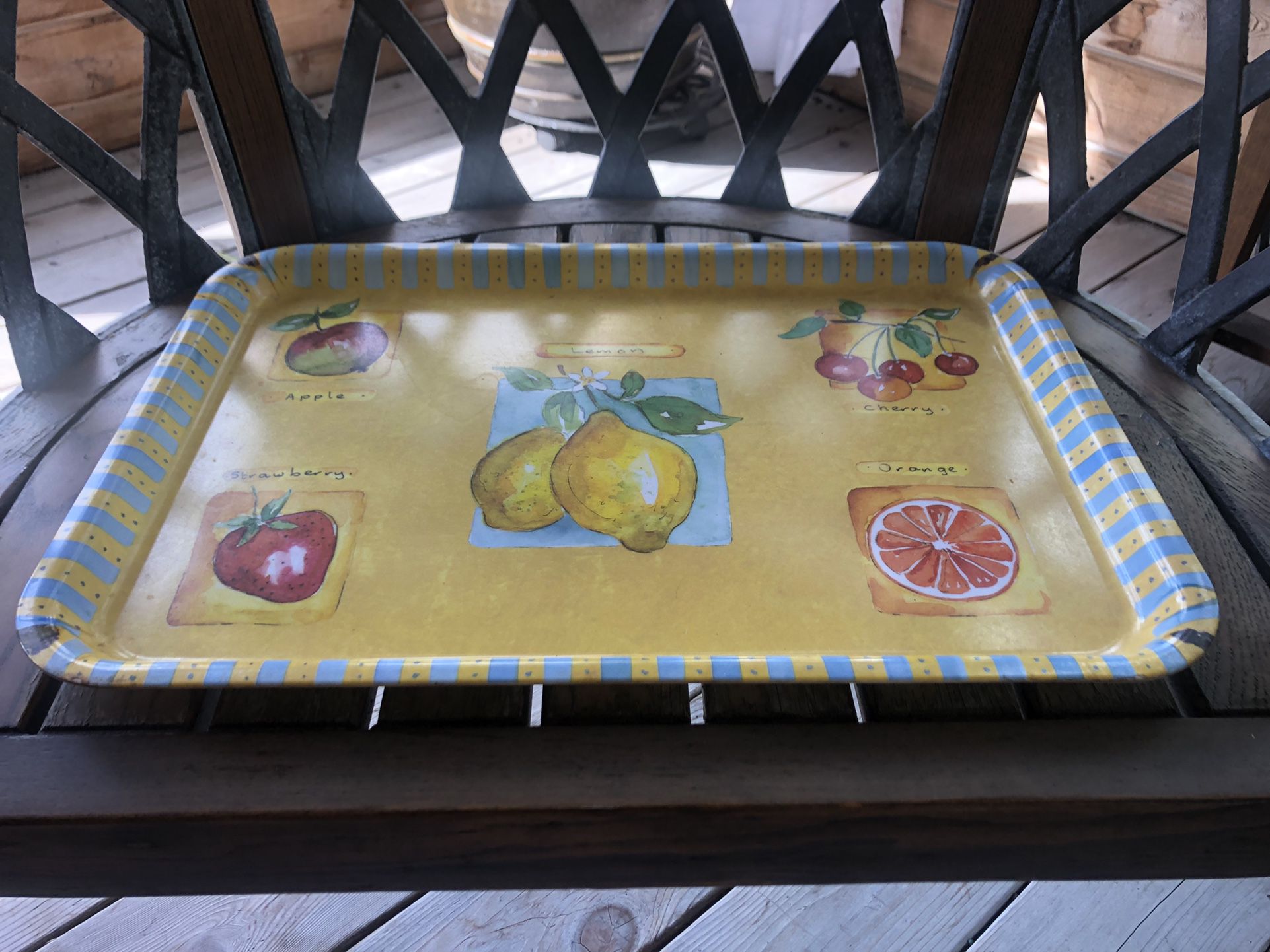 Made In Italy Plastic Serving Tray