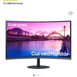27” curved Samsung Monitor