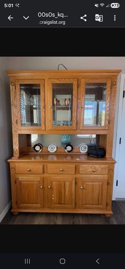 Kitchen China Display Cabinet