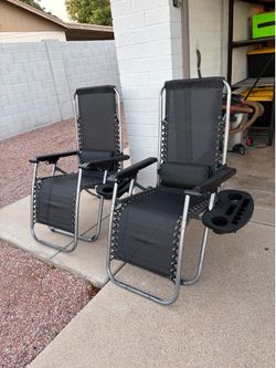 Zero gravity chairs