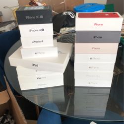 Apple Boxes & samsung Galaxy tab-A