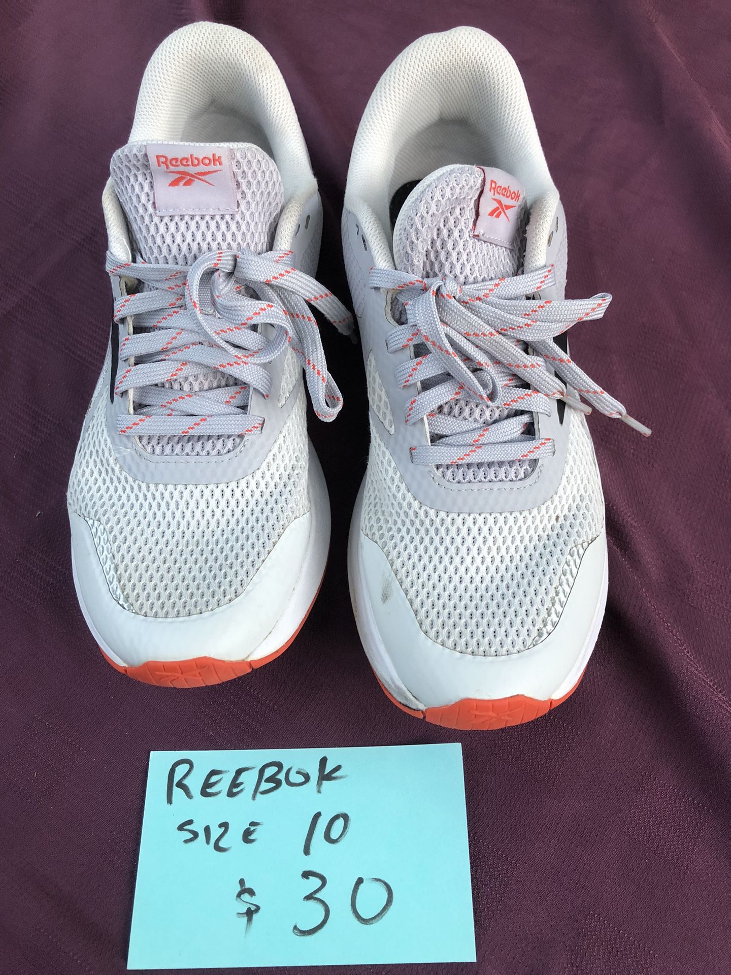 Reebok Size 10 Shoes