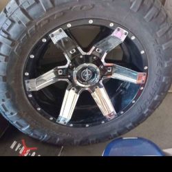 x/f wheels &tires 20 Inch