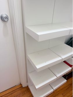 2 IKEA lack shelf