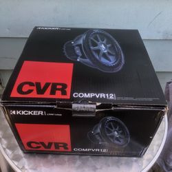 Kicker 12 inch 800 Watts Dual 4 Ohm Comp VR Series Car Subwoofer New Nueva”