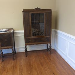 Antique China Cabinet, $100 obo