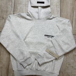 Essential Light Oatmeal Hoodie
