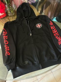 Chrome heart hoodie Size M,L
