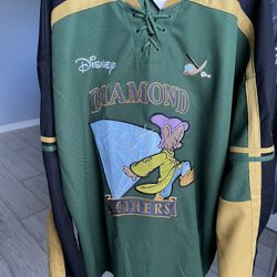 Disney Snow White and the Seven Dwarfs Diamond Miners Hockey Jersey 