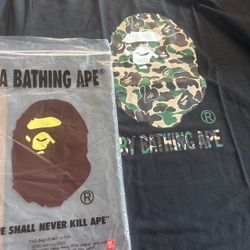 Bape shirt brand new