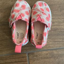 TOMS Toddler Girl Shoes Size T5