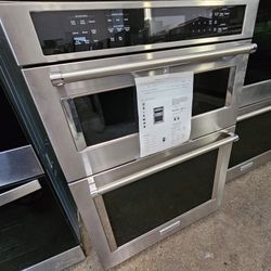 30" KITCHENAID MICROWAVE OVEN COMBO STAINLESS STEEL 