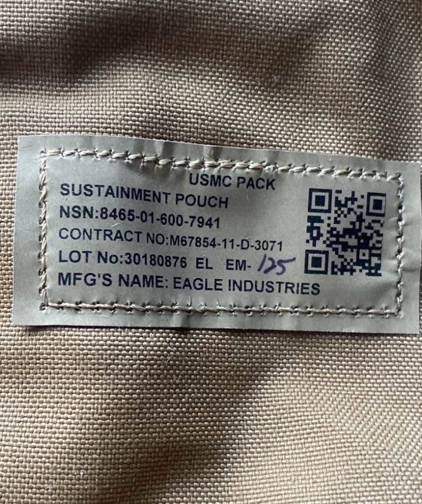 USMC sustainment pouch