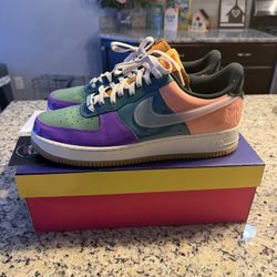 Size 13 Undefeated x Nike Air Force 1 Low Celestine Blue SKU DV5255-500 Used