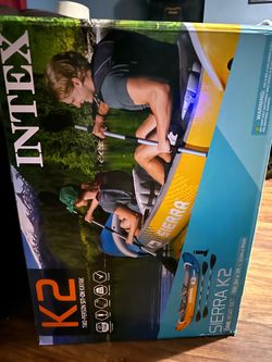 Intex Sierra K2 Two-Person Inflatable Kayak Set