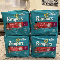 Pampers Diapers Size 3