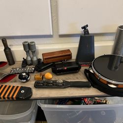 Percussion Blocks Bells Panderio & More 