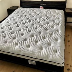 King Size Mattress 14” Inches Thick Pillow Top. Quality and Comfort,  Available All Sizes. New From Factory. Same Day Delivery 🚚 