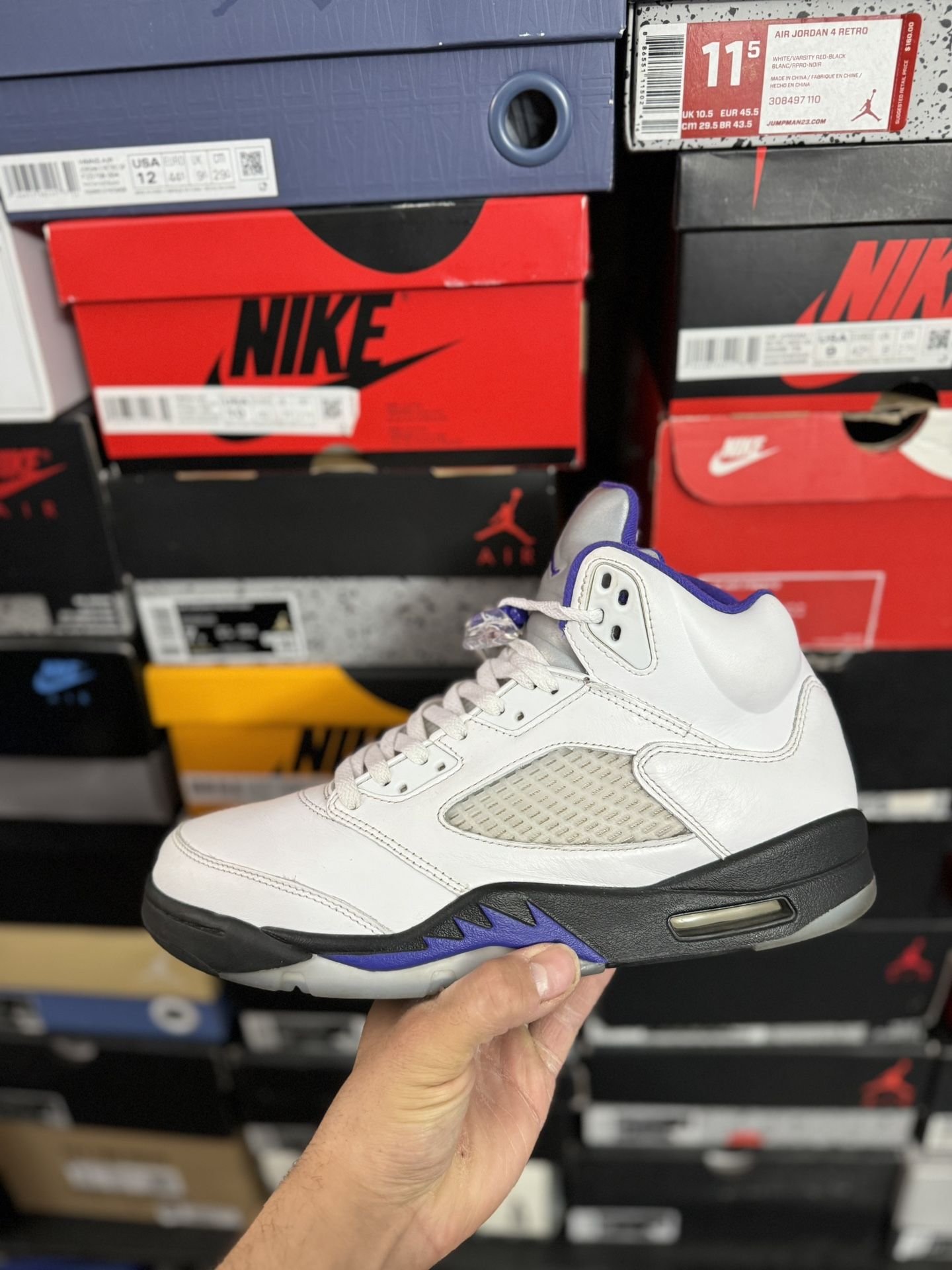 Jordan Concord 5s size 10.5 USED But Clean