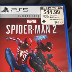 Spiderman 2 PS5 Game