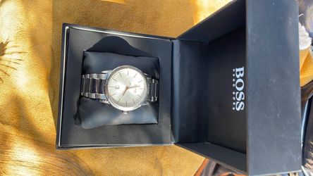 Hugo Boss Silver Stainless Steel Watch