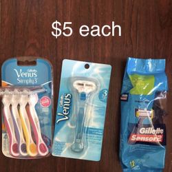 Gillette Venus Razors $5 each