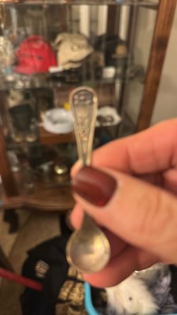 RUSSIAN antique salt dish with spoon all in Sterling