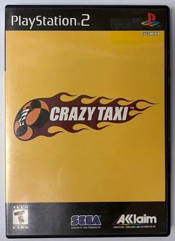 Crazy Taxi Sega Black Label Sony PlayStation  Complete in Box!