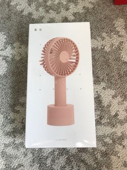 Small pink fan