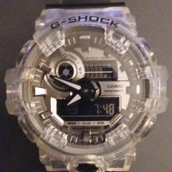 Clear G-Shock Watch