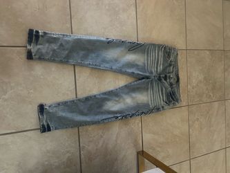 Purple jeans