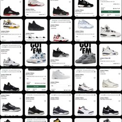 Size 10 1/2 Jordan, Nike Air Max, Gucci, LV 