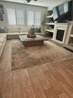 Living room rug and dining room rug